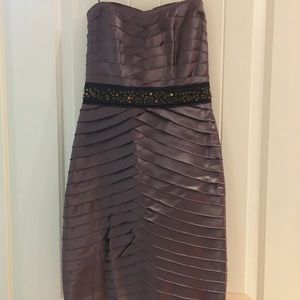 Bcbg size 2 purple bandage style cocktail dress
